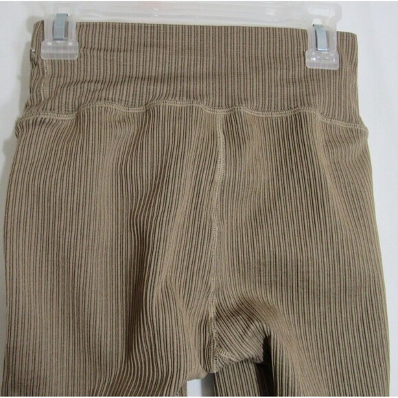 Good American Brown Camel Seamless Compression UV Protection Leggings SZ 1/2 NWT - Picture 5 of 8